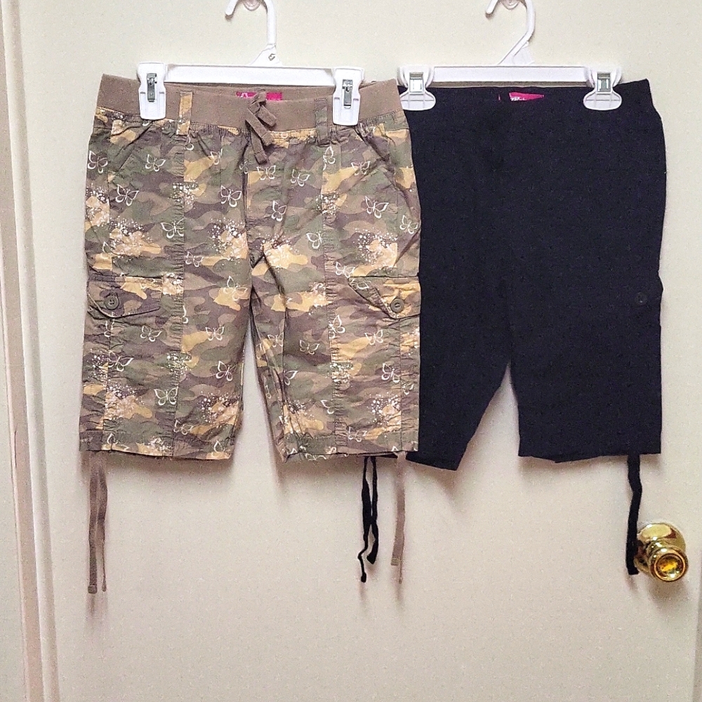 2 Pairs of StarRide Pull-on Lightweight Bermuda Shorts
